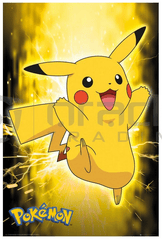 Pokemon Poster - Pikachu Burst